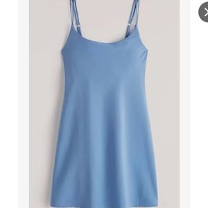 Abercrombie Traveler Mini Dress in blue NWT